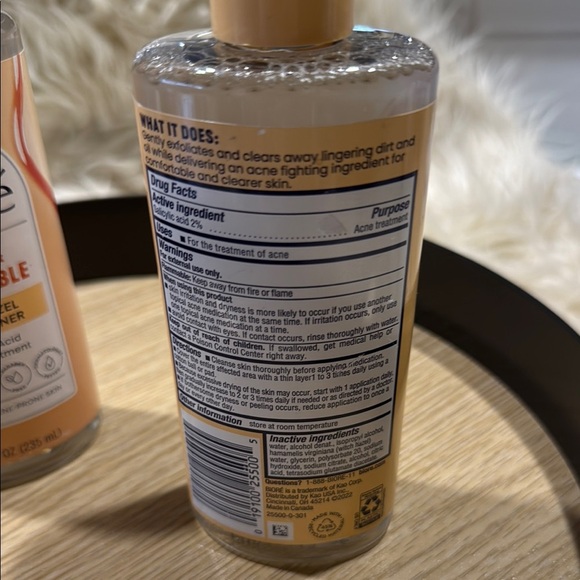 Two bottle bundle! NWT Biore Clear & Breathable Witch Hazel Toner. 8oz - Picture 3 of 12